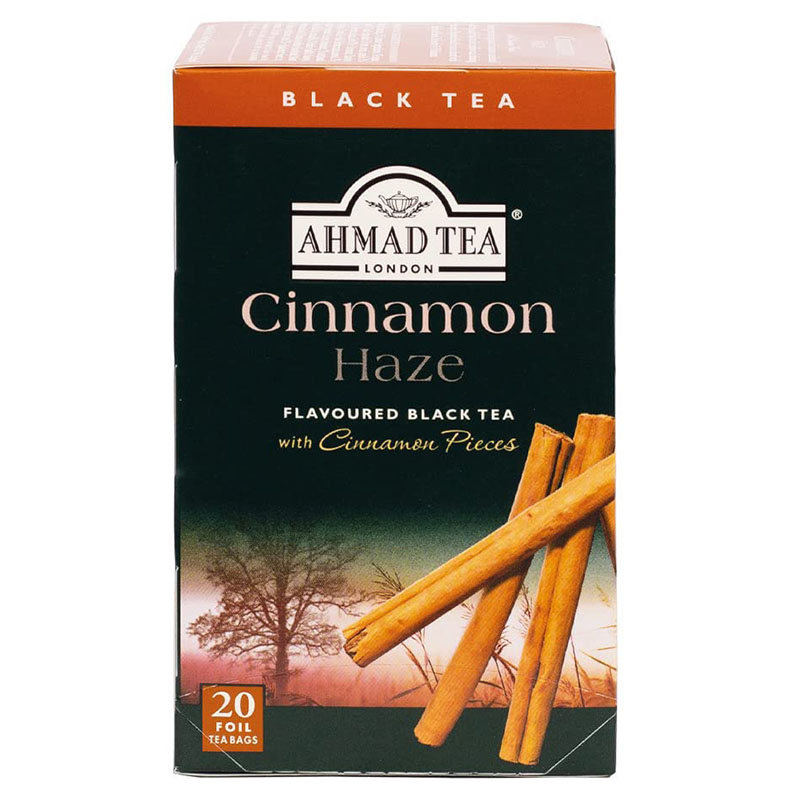 Ahmad Tea شاي أسمر بالقرفة 20 كيس 40غ