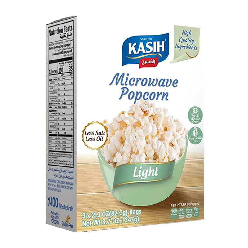 الكسيح، بوشار الميكرويف لايت 3 أكياس 229غ