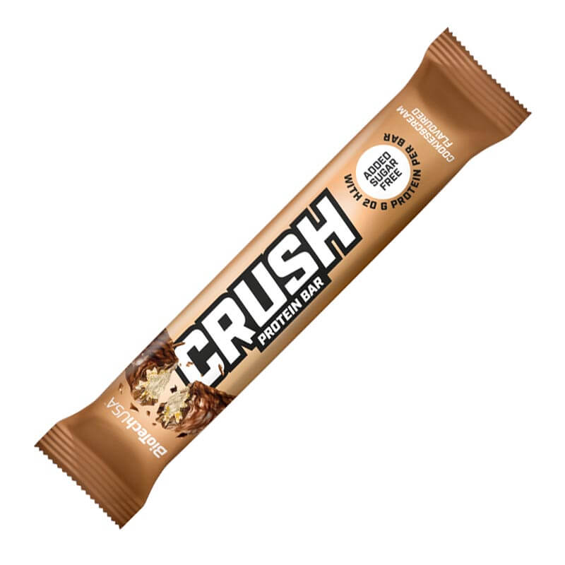 BioTechUSA بروتين بار كرش بطعم كوكيز وكريم 64غ