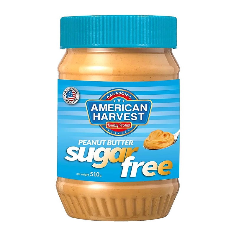 American Harvest زبدة الفستق بدون سكر مضاف 510غ