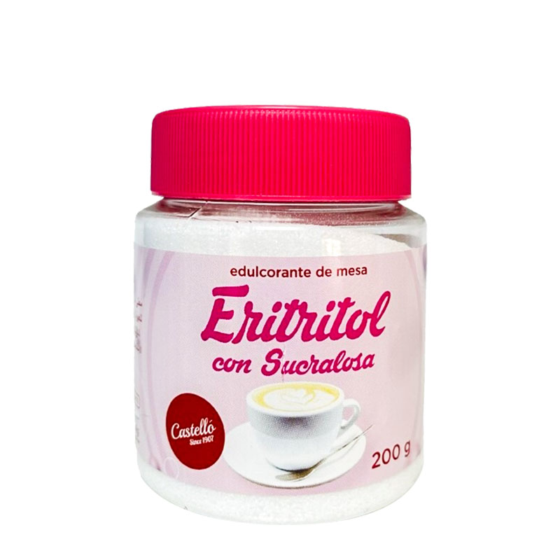 Castello محلي اريثريتول مع سكرالوز 200غ