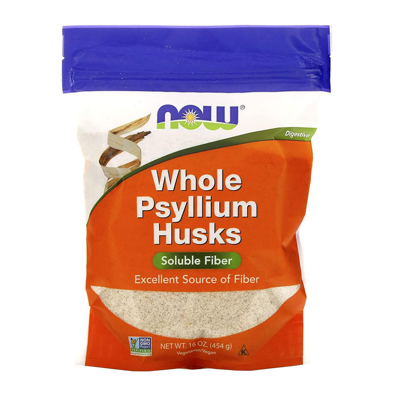 Now Foods قشور السيليوم الكاملة 454غ