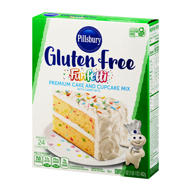 Pillsbury خليط كعكة العيد خالي من الغلوتين 482غ
