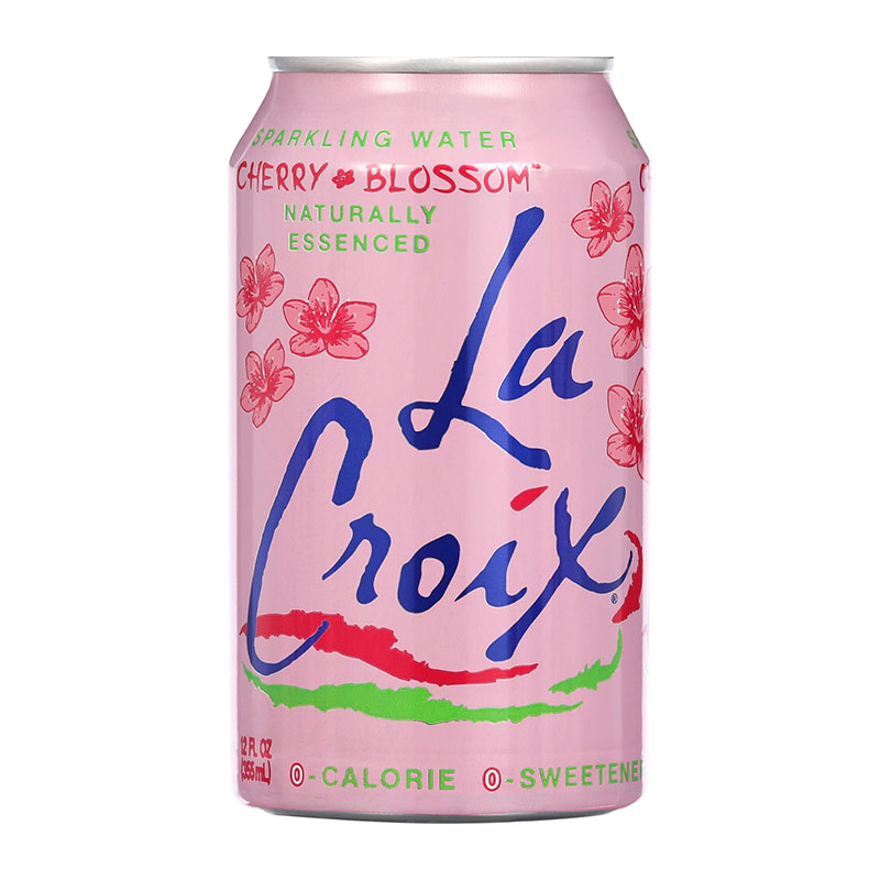 La Croix مياه فوارة بطعم الكرز خالي السعرات الحرارية 355مل
