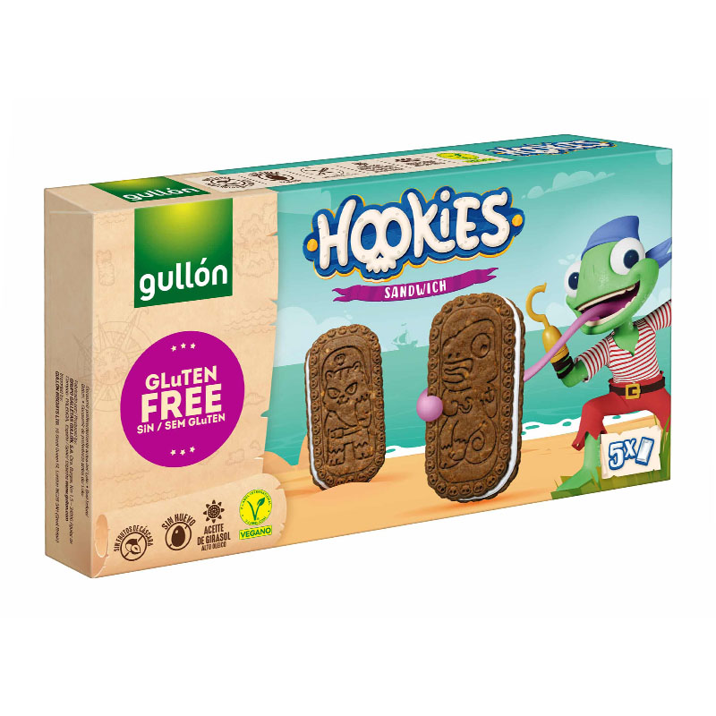 Gullón بسكويت ساندويش بحشوة الكريمة بدون غلوتين 230غ