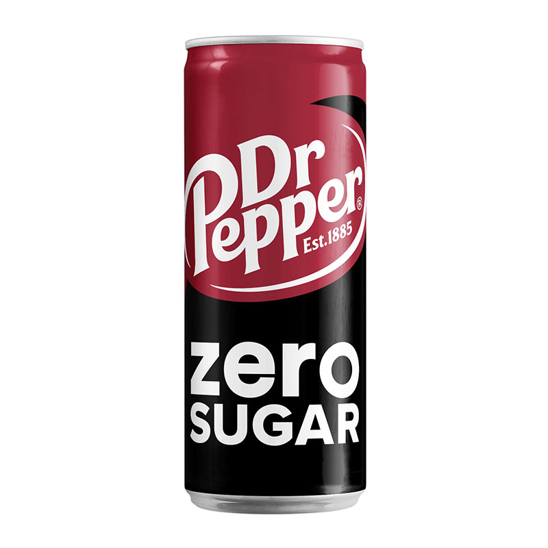 Dr Pepper مشروب غازي منخفض السعرات الحرارية 330مل
