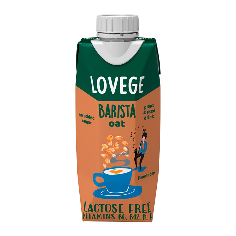 Lovege حليب شوفان باريستا 330مل