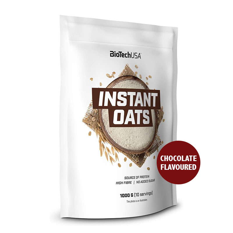 BioTech USA عصيدة شوفان سريعة التحضير بطعم الشوكولاتة 1كغ