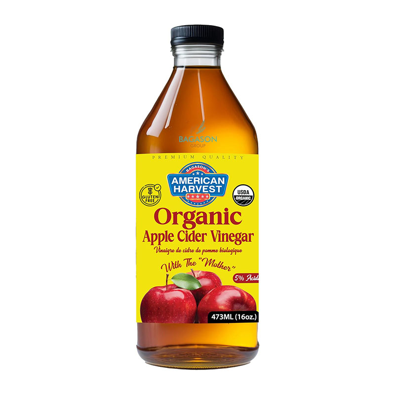 American Harvest خل تفاح عضوي 473مل