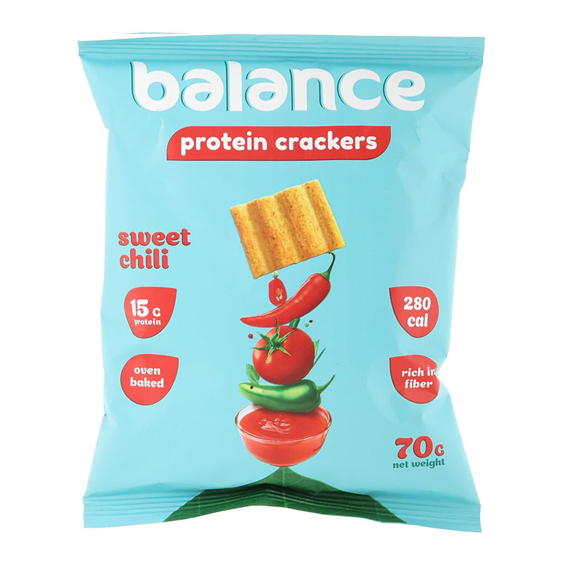 Balance رقائق مقرمشة بالشطة عالية البروتين 70غ