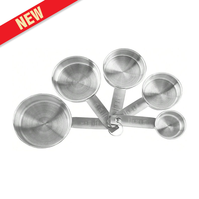 أكواب قياس ستينلس 5 قطع