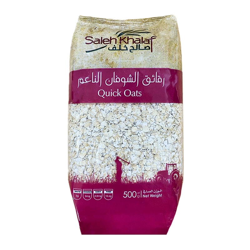 صالح خلف، رقائق الشوفان الناعم 500غ