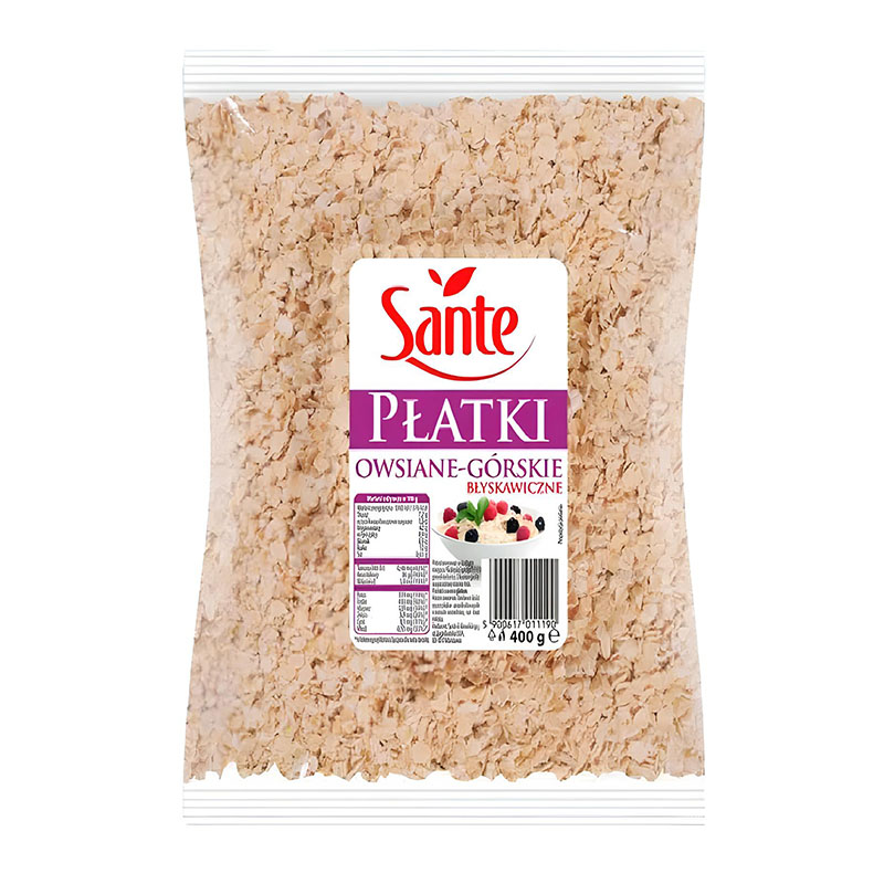 Sante رقائق الشوفان الناعمة 400غ