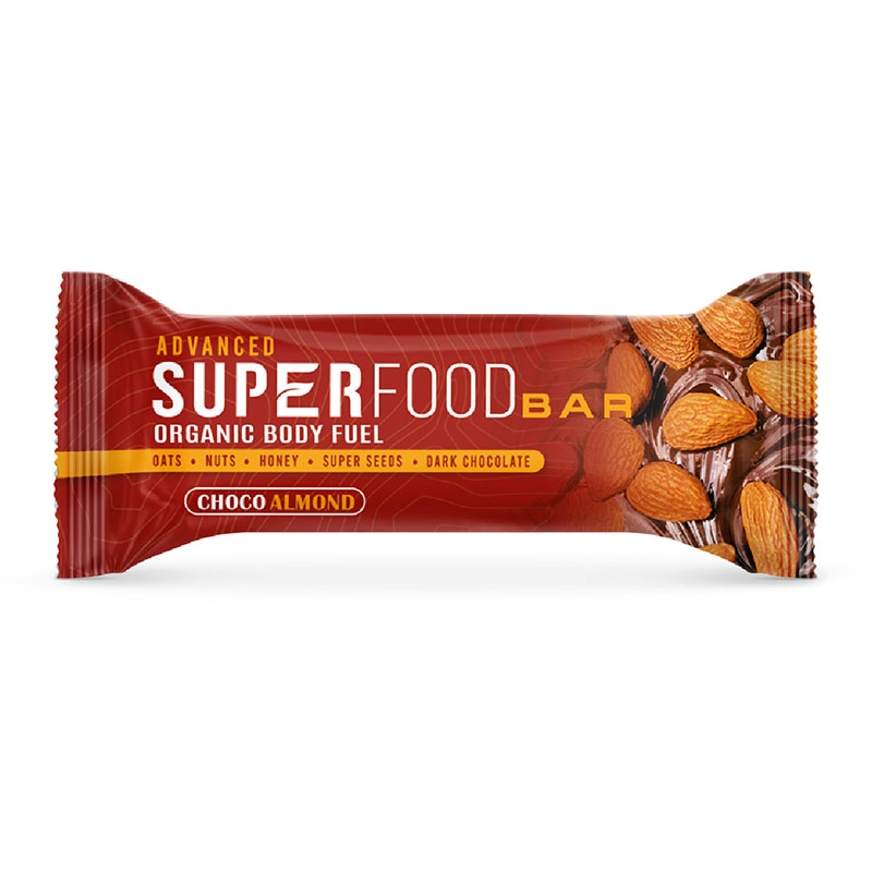 ASN موسلي بار بالشوكولاتة الداكنة بطعم اللوز 60غ