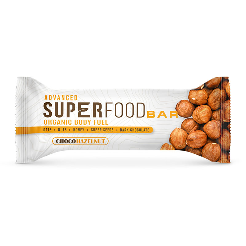 ASN موسلي بار بالشوكولاتة الداكنة بطعم البندق 60غ