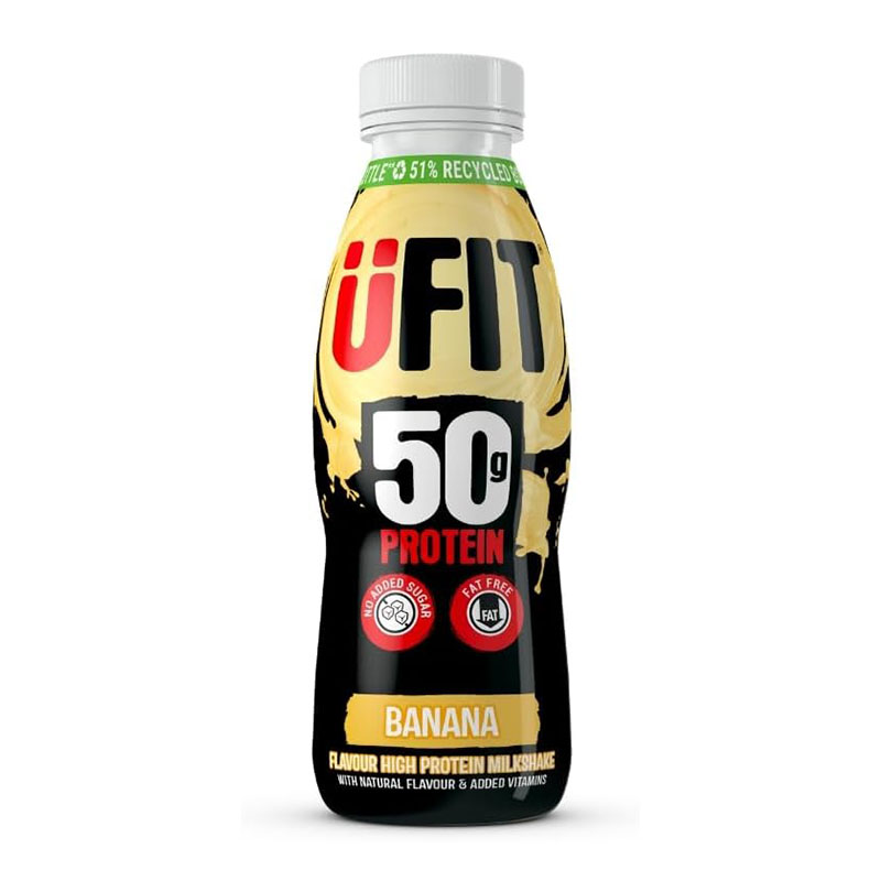 UFIT مشروب بروتين بطعم الموز 500مل