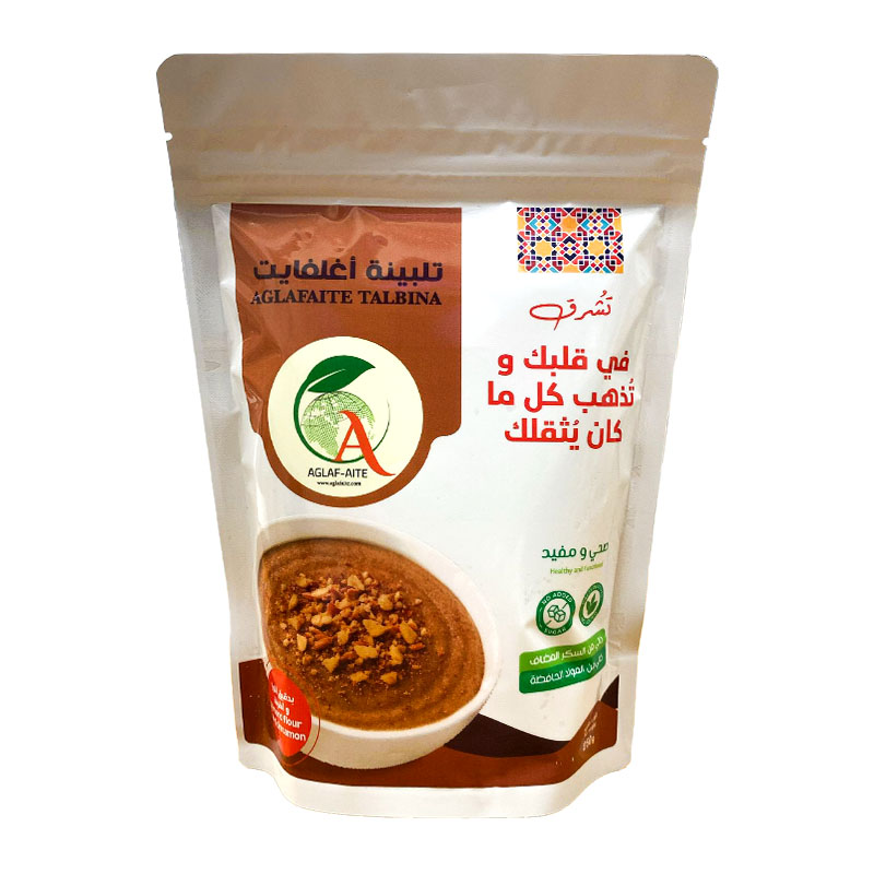 اغلفايت، تلبينة بدقيق اللوز والقرفة 250غ