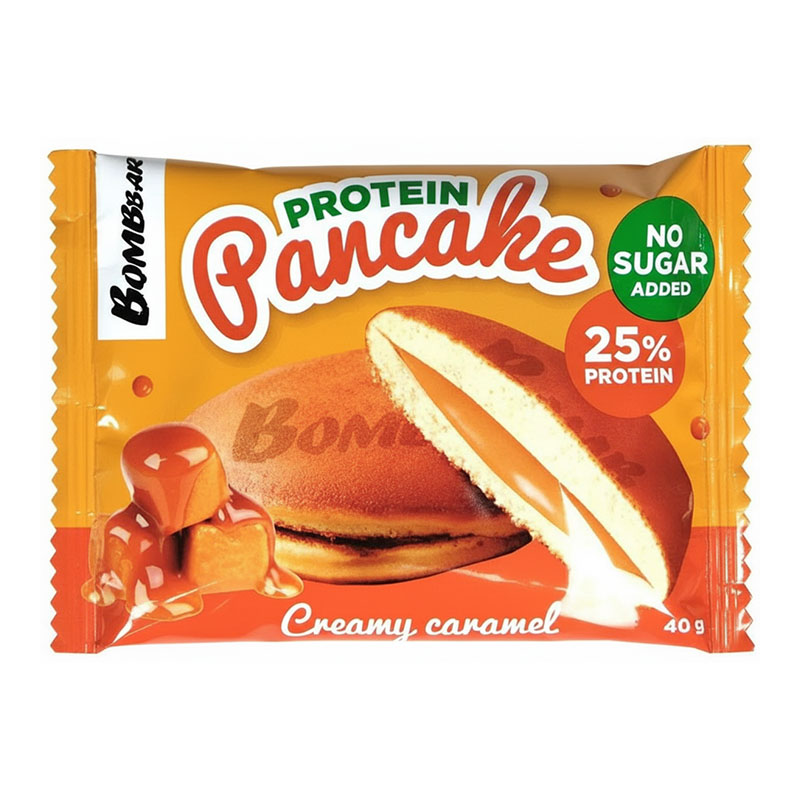 Bombbar بانكيك عالي البروتين بطعم الكراميل 40غ