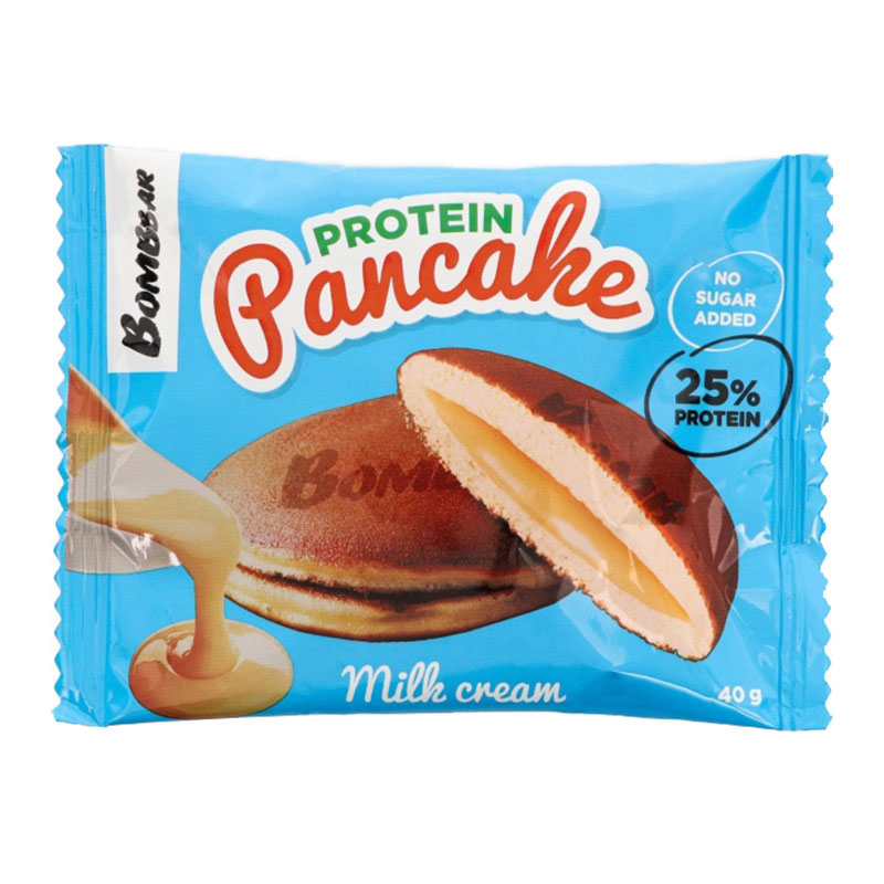 Bombbar بانكيك عالي البروتين بطعم كريمة الحليب 40غ
