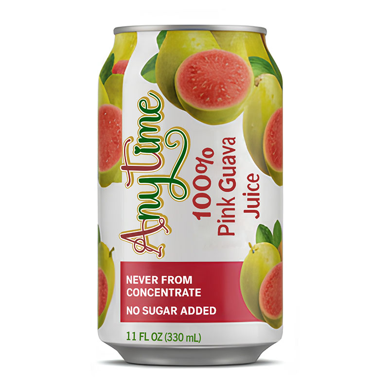 Anytime عصير جوافة بدون سكر مضاف 330مل