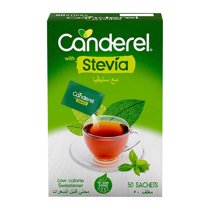Canderel محلي بالستيفيا 50 كيس 100غ