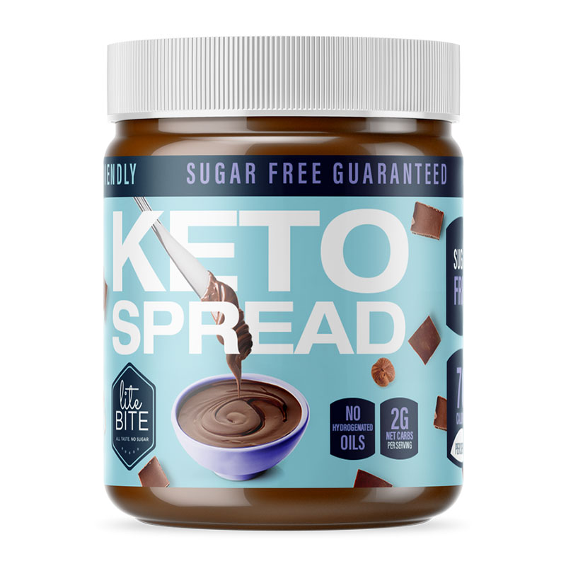 Lite Bite شوكولاتة دهن منخفظة الكارب بدون سكر 200غ