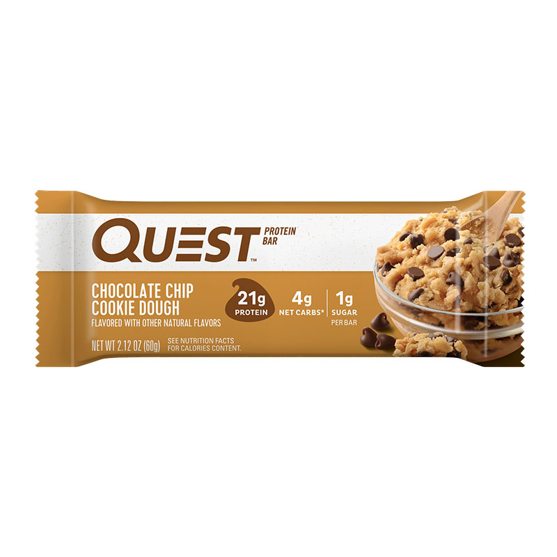 Quest Nutrition بروتين بار حبيبات الشوكولاتة وعجينة الكوكيز 60غ