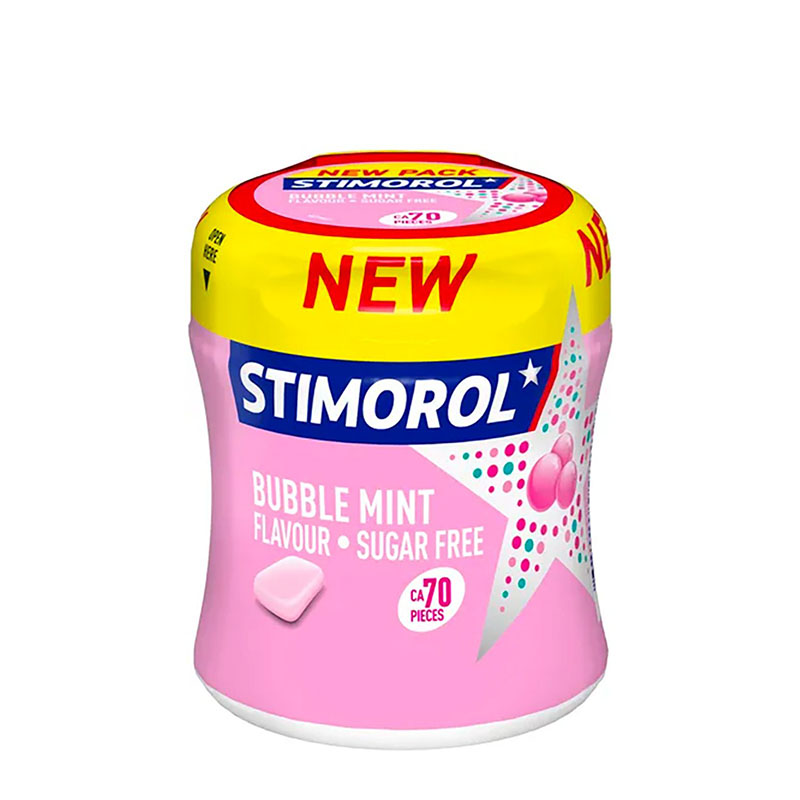 Stimorol علكة بدون سكر بالطعم الزهري 101غ