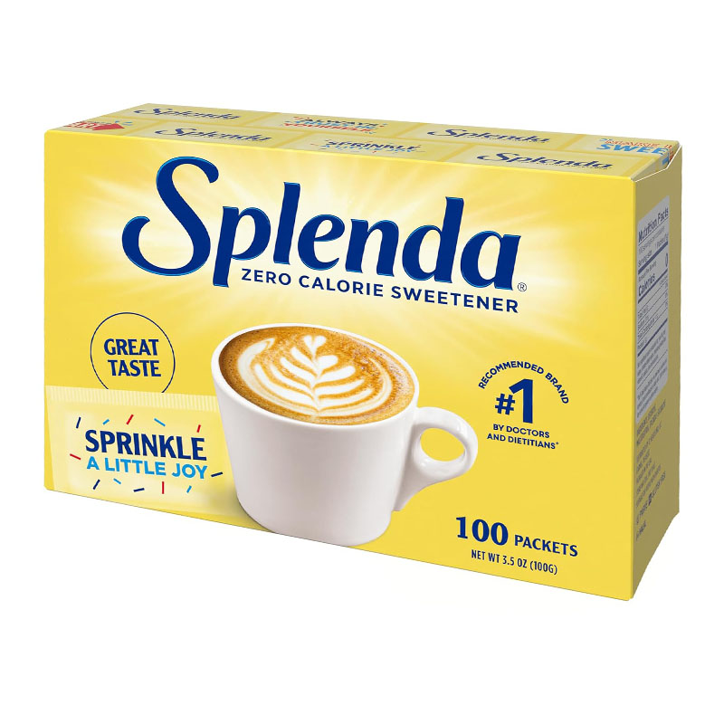 Splenda محلي خالي السعرات الحرارية 50 كيس 50غ