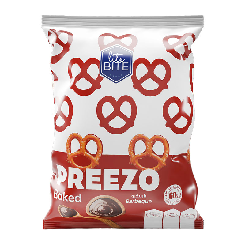 Lite Bite سناك برتزل مخبوز بطعم الباربيكيو 40غ
