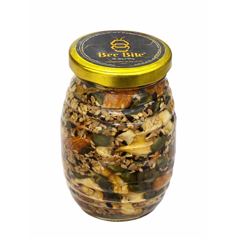 Bee Bite عسل جبلي مع مكسرات وبذور 250غ