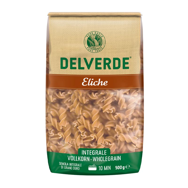 Delverde باستا فوزيلي القمح الكامل العضوي 500غ