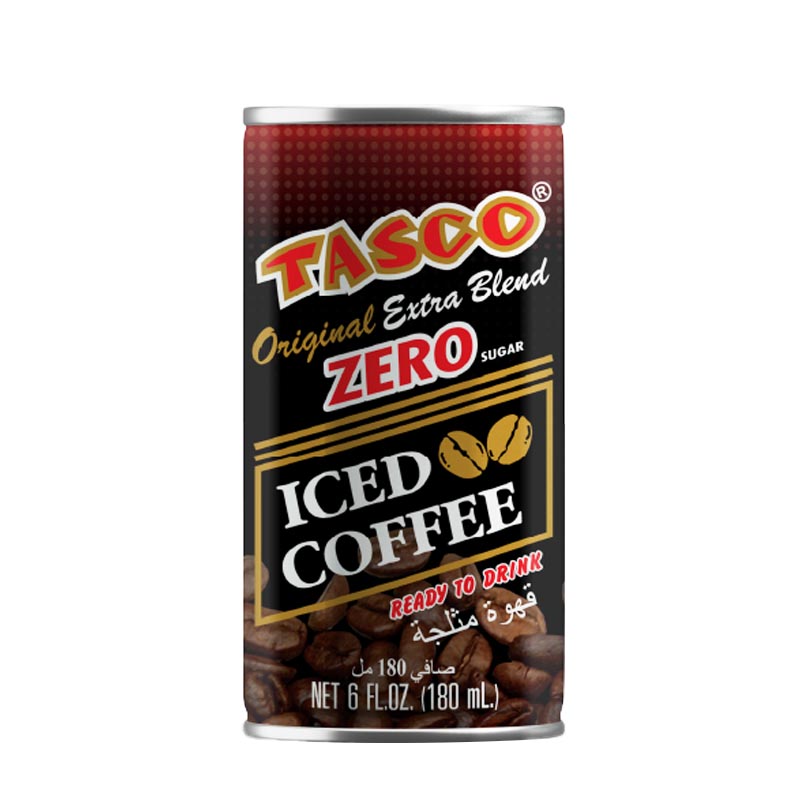 Tasco قهوة مثلجة بدون سكر 180مل