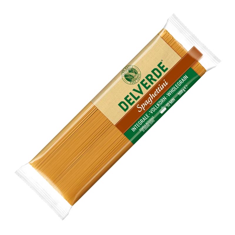 Delverde باستا سباغيتي من القمح الكامل العضوي 500غ
