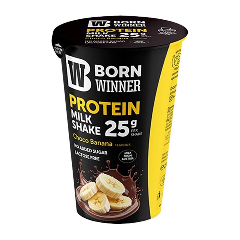Born Winner مشروب حليب عالي البروتين بطعم الموز 250مل