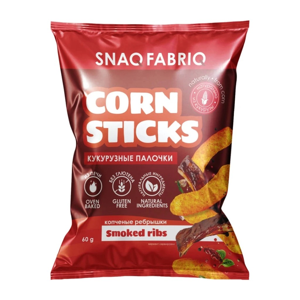 Snaq Fabriq بمبا ذرة بنكهة الباربيكيو 60غ